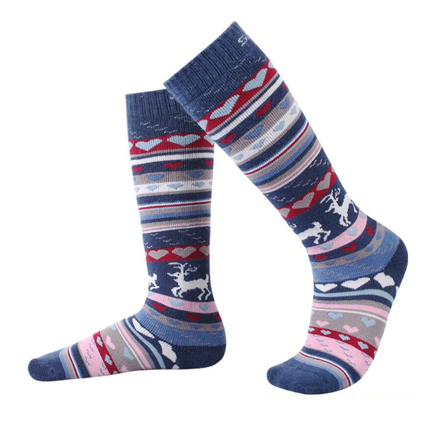 Buy Kids Boy Girl Winter Long Ski Socks Skiing Socks