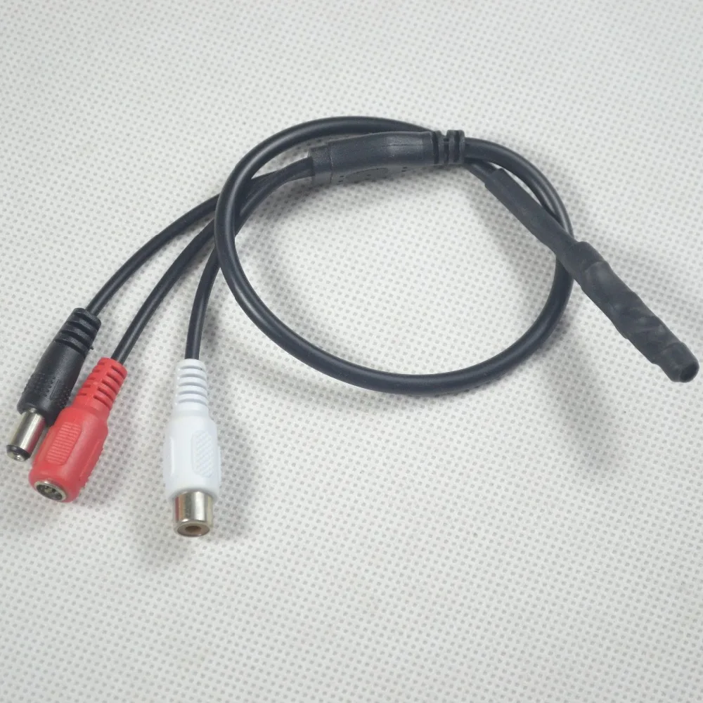 50pcs CCTV Mini Microphone for Audio pick up in Wide Range
