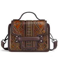 Женская Сумка-тоут из искусственной кожи с тиснением, известный бренд, сумка через плечо, сумка-мессенджер, Ретро стиль, маленькие квадратные сумки, сумочка