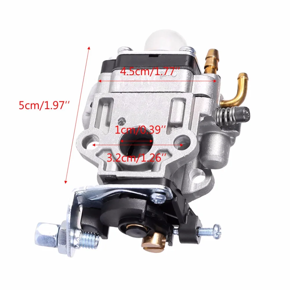 Stroke Carburetor 10mm Carb Kit For 33CC 36CC Kragen Zooma Gas Scooter