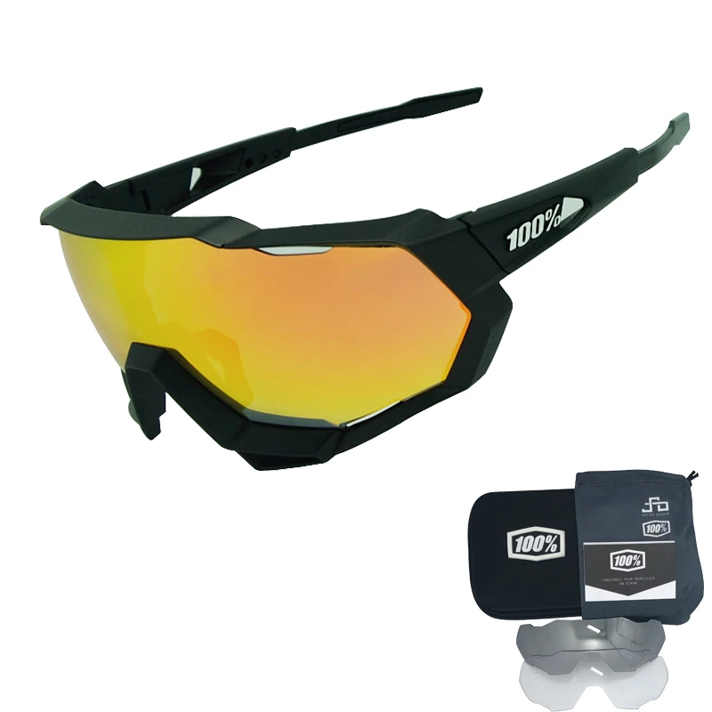 3 Lens 2018 Brand Design Cycling Glasses Eyewear TR90 Polarzied Men Women Outdoor Sports Bike Bicycle Cycling Sunglasses Goggles triangle design mirror lens sunglasses