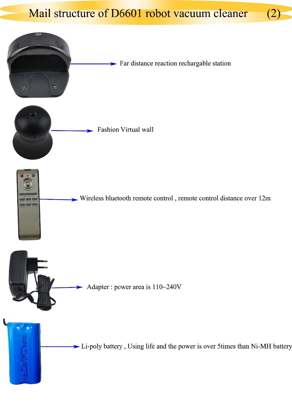 Discount big discount !  Brand robot vacuum cleaner ,robotic  ,blueteeth remote control ,Li-battery , long working time ,strong suction 5