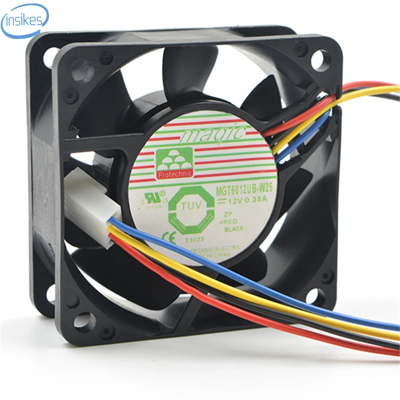 MGT6012UB W25 PWM Hard Disk Temperature Control Cooling Fan DC 12V 0