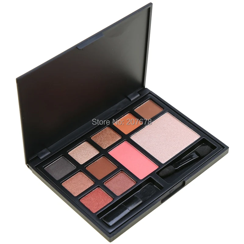 SEPROFE 35 Color Eyeshadow Pallete Gorgeous Silky Powder Professional Nature Make up Palette Smoky Warm Matte Shining Eye Shadow