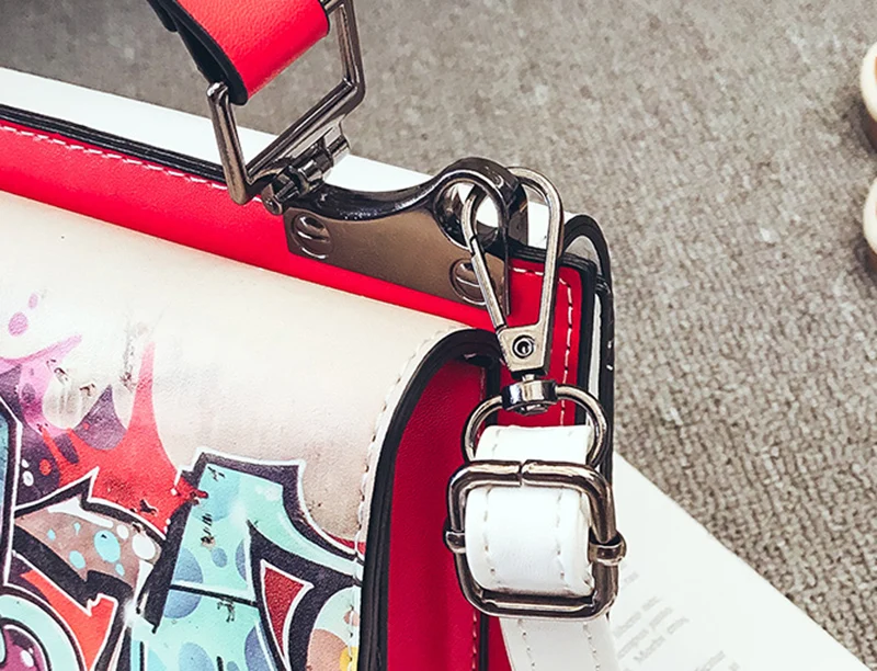 Women Leather Handbag Stitching Female Crossbody Shoulder Bags Ladies Travel Messenger Bag Fashion Bolsa Feminina Tote SS7210 (26)