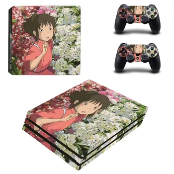 

Anime Girl Sprited Away PS4 Pro Skin Sticker Decal Vinyl for Playstation 4 Console and 2 Controllers PS4 Pro Skin Sticker