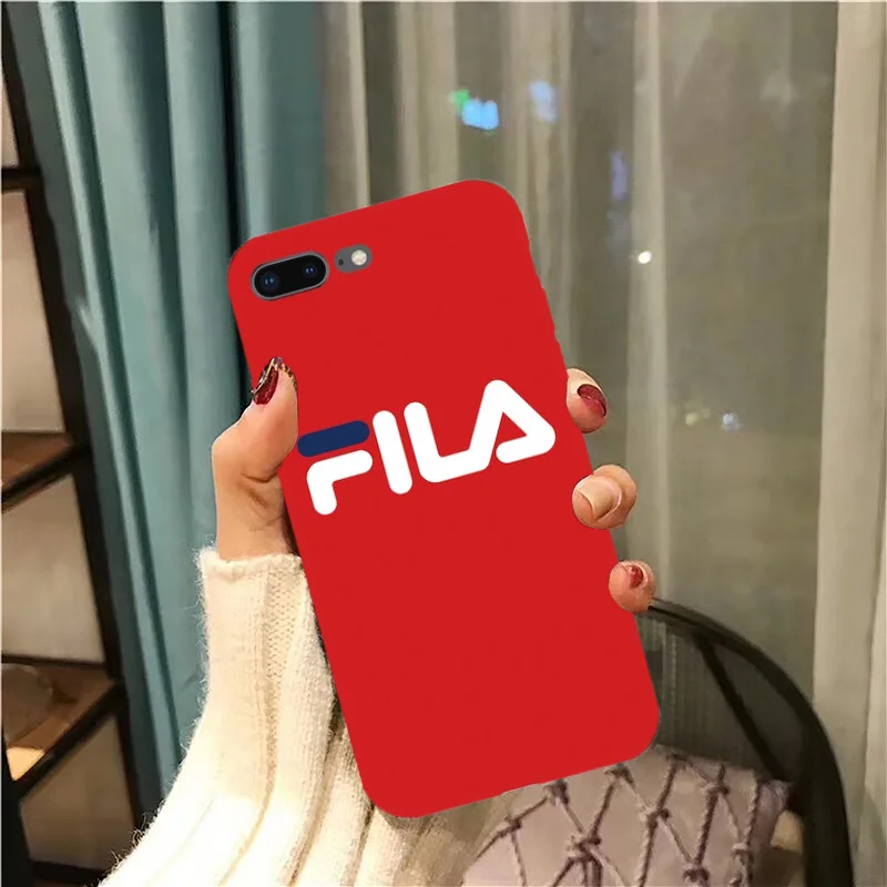 GYKZ Italy Sports Brand Phone Case For iPhone X 10 XS MAX XR 7 6 6s 8 Plus Fashion Matte Soft Back Cover For iPhone XR Fundas