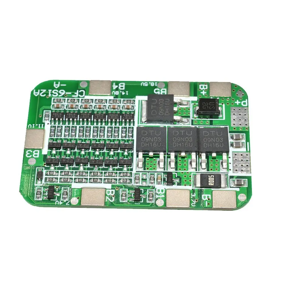 6S 15A 24V PCB плата защиты BMS для 6 упаковок 18650 литий ионных литиевых батарей модуля diy