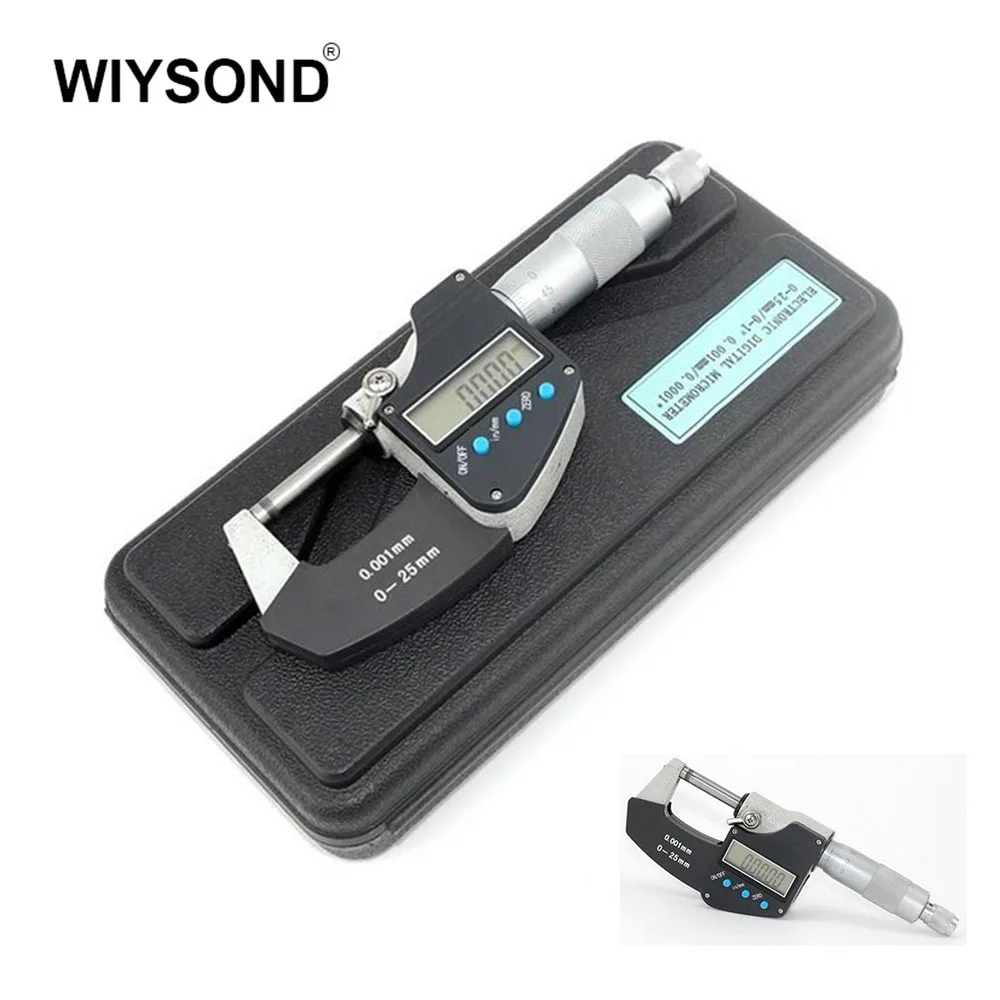 C018 High Accuracy 0.001mm/0.00005" Digital Dial Indicator DTI Range 0