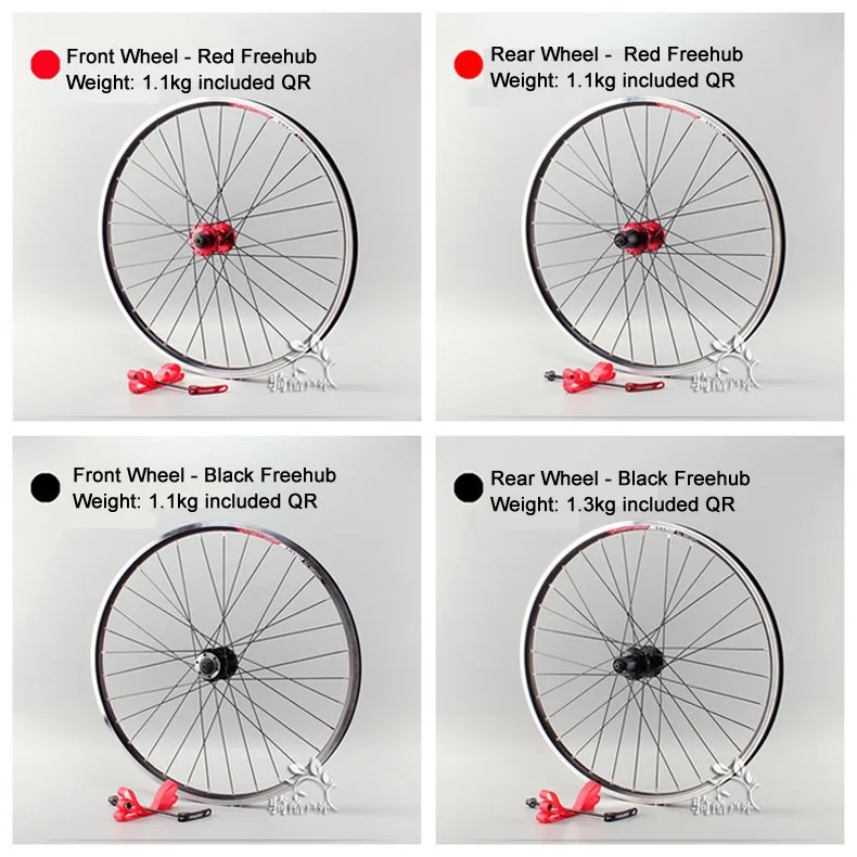 MTB Wheelset 26er передние колеса велосипеда задние колеса для кассета свободного хода диск и V тормоз 32 отверстия для 26*1,25-2,1 шин