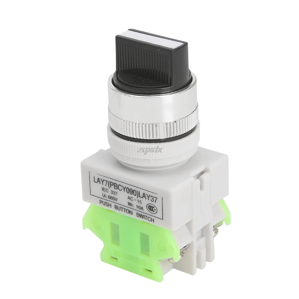 Rotary Three Position Selector Switch Power Ignition LAY7-20X/3 Drop ship | Электронные компоненты и