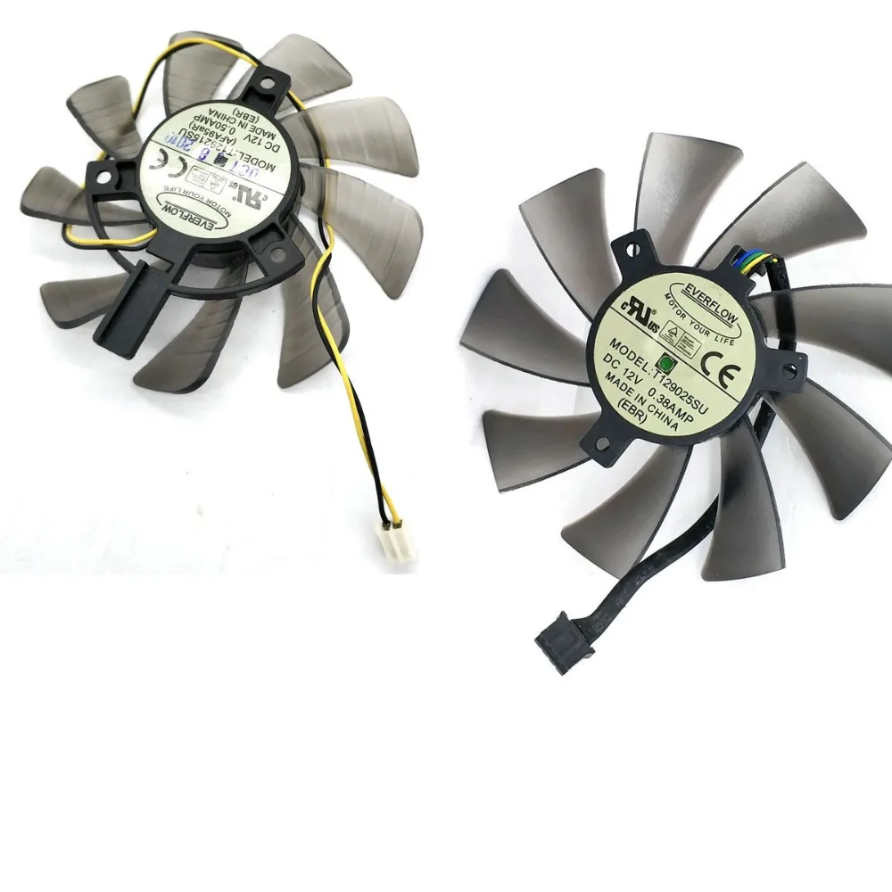 T129025SU T129215SH 12 В 0.30A 85 мм 39x39x39 для ZOTAC графика карты вентилятор охлаждения 2 провода 2Pin HZDO