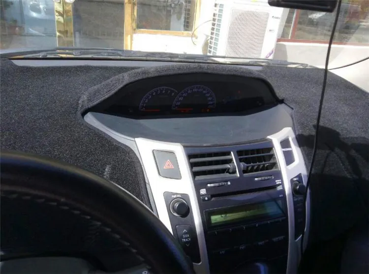 Аксессуары для приборной панели dashmats крышка toyota VIOS Yaris Sedan belta 2007 2008 2009 2010 2011 2012 |