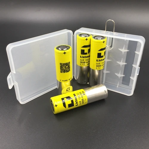 18650 батарея Listman 3000mah перезаряжаемые батареи для бокс мод электронных сигарет LG HG2