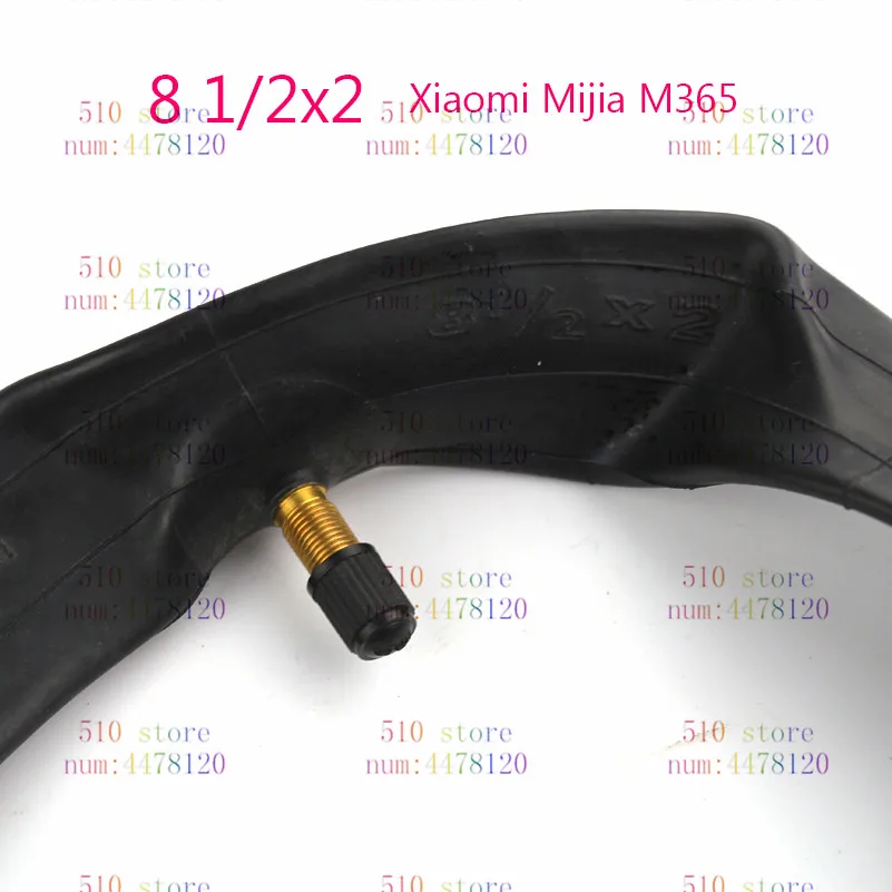Умный электрический скутер внутренняя трубка 8 1/2x2 прямой клапан для Xiaomi Mijia M365 обновленная версия прочные толстые колеса твердые шины