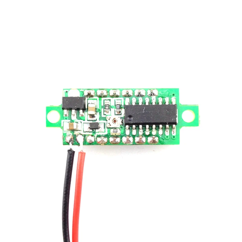 1 шт. 0,2" DC 3,5-30 в супер мини цифровой зеленый светодиодный вольтметр для автомобиля Напряжение Вольт Панель метр батарея монитор