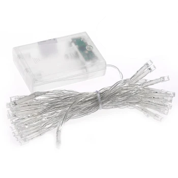 

Brand New 4M 40 LED Purple Battery String Lamp Light Fairy Christmas Party