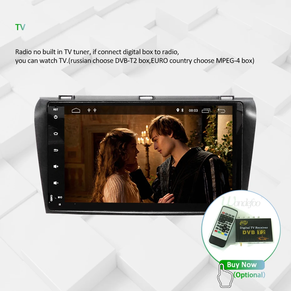 Excellent DSP IPS SCREEN 4G 64G Android 9.0 Car GPS For Mazda 3 2003-2009 stereo navigation RADIO pc FIT BOSE system NO dvd player 27