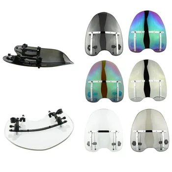 

17" Motorcycle Detachable Windscreen Windshield For Harley Sportster 1200