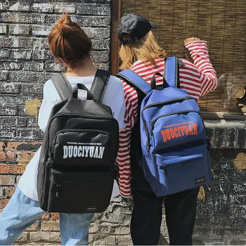 

Harajuku Ulzzang Waterproof Women Men Backpack Korean Style School Bag for Teenage Girls Boys Casual Travel Backpacks mochila