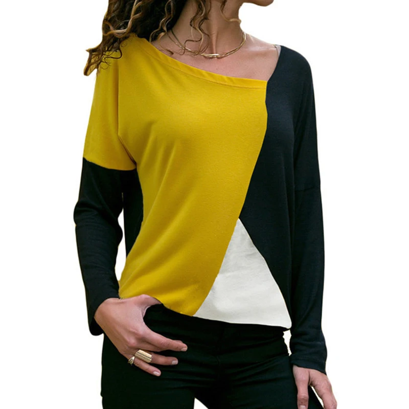 

New Women T-shirt Camisetas Verano Mujer Funny T Shirts Kyku Casual Long-sleeved O-neck T-shirt Women Clothes Streetwear