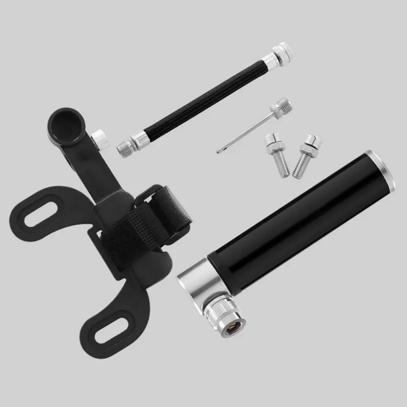 

Mini Portable Bicycle Pump Bicycle Accessory Aluminum Tire Air Inflator Pump 2 colors