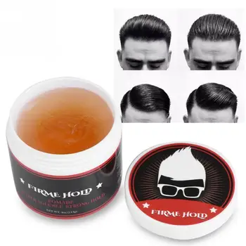

113g Strong Pomade Longlasting Hairstyles Gel Hair Model Wax Ointment Women Fluffy Styling Hair Wax