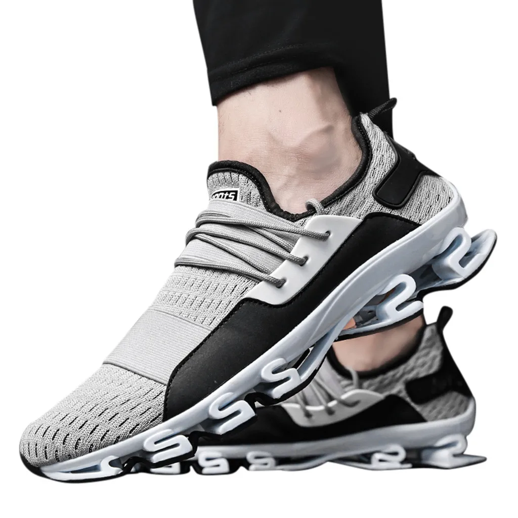 

men shoes 2019 spring summer Fashion Men's Casual Breathable Mesh Flying Woven Shoes sports training outdoor Sneakers