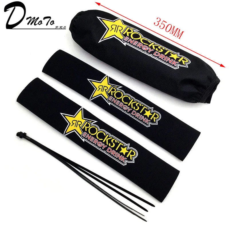 

Front Fork Protector Rear Shock Absorber Guard Wrap Cover For CRF YZF KTM KLX Dirt Bike Motorcycle ATV Quad Motocross