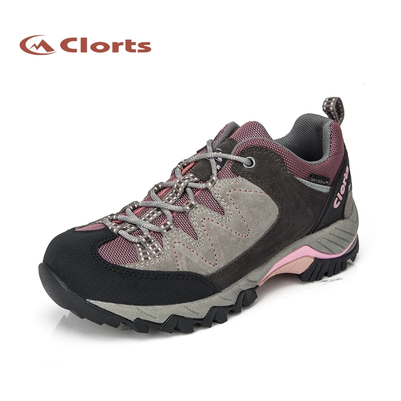 

2019 Clorts Womens Hiking Shoes Walking Sports Shoes Waterproof Outdoor Shoes Cow Suede For Women Free Shipping HKL-806G/J