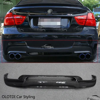 

Carbon Fiber For BMW 3 Series E90 M-TECH 3D style Rear Bumper Lip Protector Diffuser Car Styling