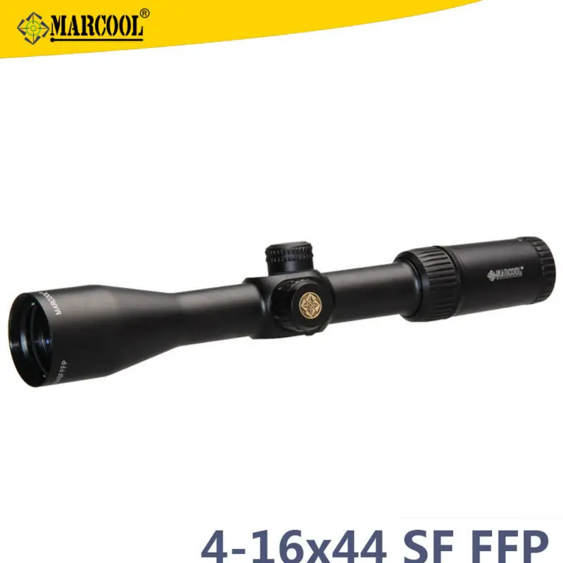 Free Ship Marcool 4 16x44 SF FFP Riflescope With font b Rangefinder b font Reticle