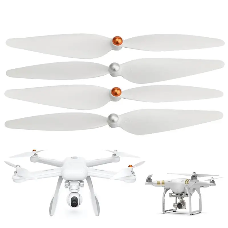 2 Pairs FPV Drone RC Quadcopter Propeller for XIAOMI Mi 1080P Version Self locking White RC