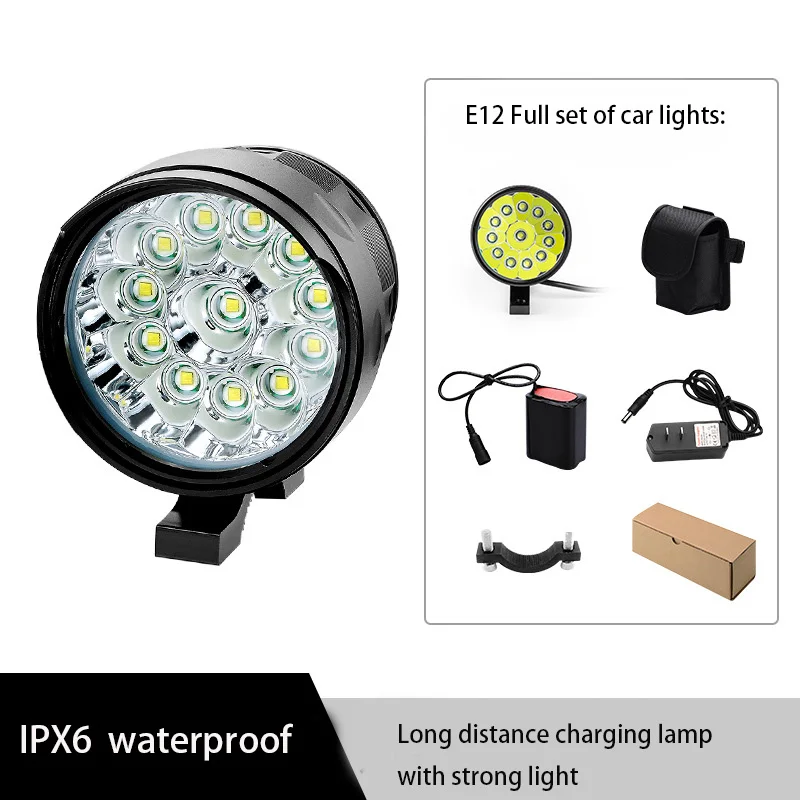 

Cycloving Bicycle Light Bike Lights LED headlight Headlamp 1800 lumen Aluminum Waterproof bike accessories