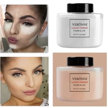 Контур лица макияж банановый порошок отбеливание ярче кожи контроль масла Минеральная Косметика Макияж отделка Установка свободные полупрозрачные