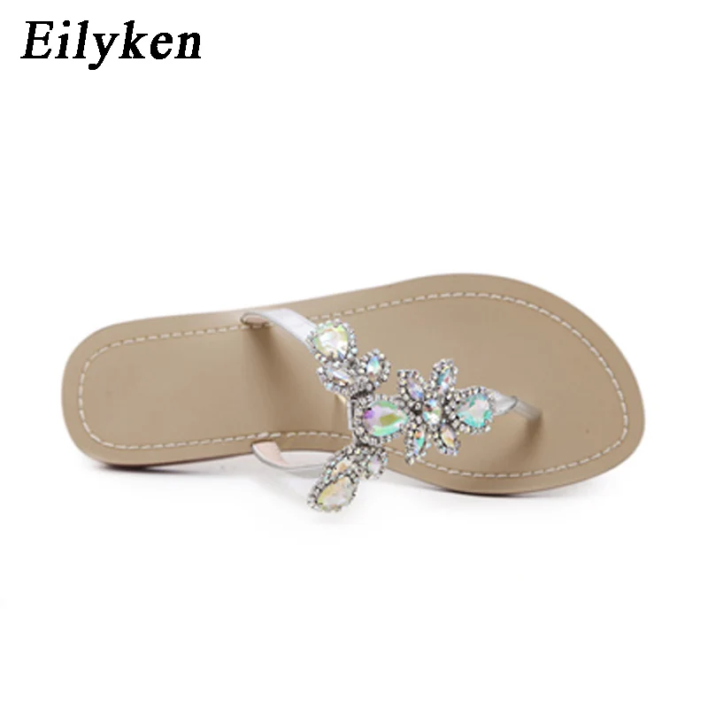 sandals with crystal stones