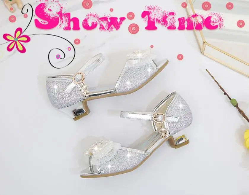 Pearl Rhinestone Princess shoes-31