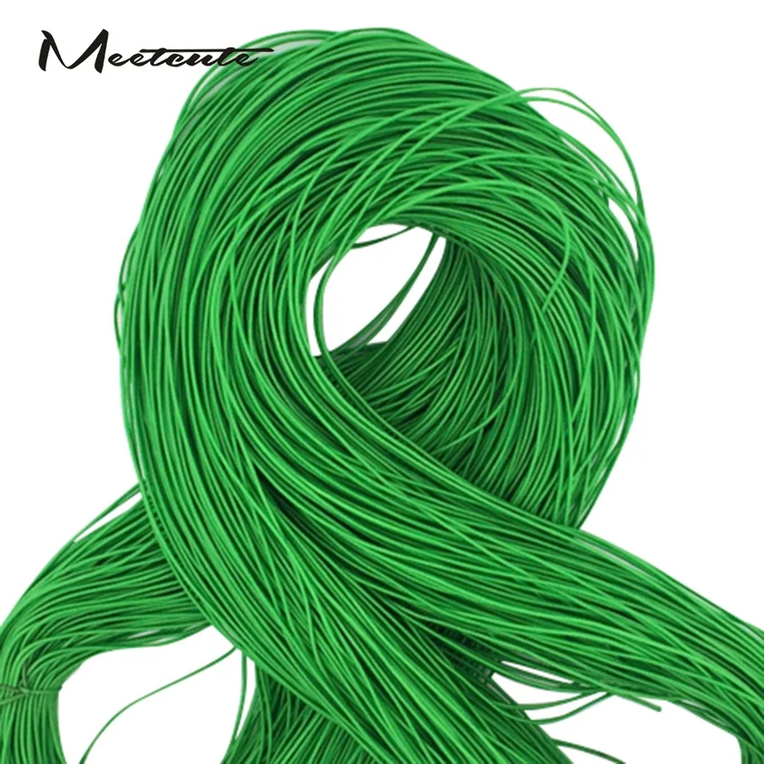 

Meetcute 25m Long 1mm Elastic Wire for Sale Useful Bracelet Making Rope Multi Color Choose DIY Jewelry Accessories