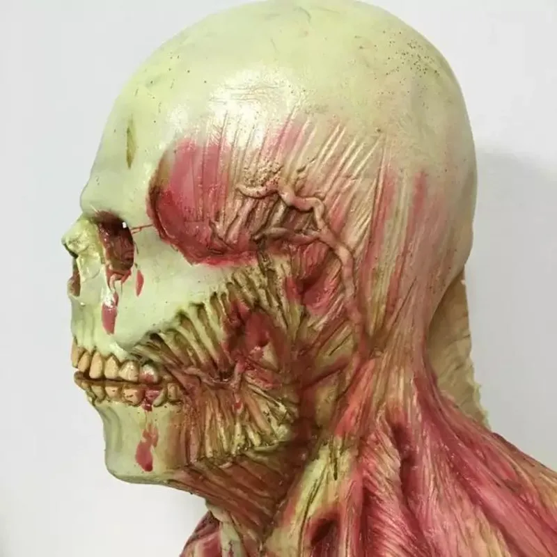 1 шт. Хэллоуин ужас Alien Man головные уборы Spectre Diviner Zombie Dead маска зомби дьявол для