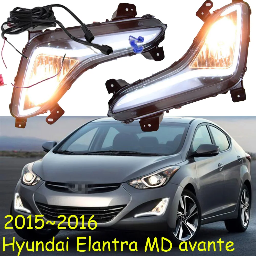 LED,20152016 Elantra daytime Light,MD Avante,Elantra fog light,Elantra