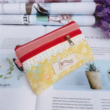 Хлопковый цветочный кружевной женский кошелек для монет, детский органайзер, кошелек, маленькая сумочка, сумка для денег, carteira bolsa feminina, для детей, девочек