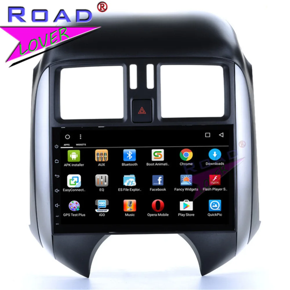 Roadlover Android 8,1 Автомобильный мультимедийный радио для Nissan Sunny 2011 2012 2013 стерео gps навигация Automagnitol 2Din плеер без DVD