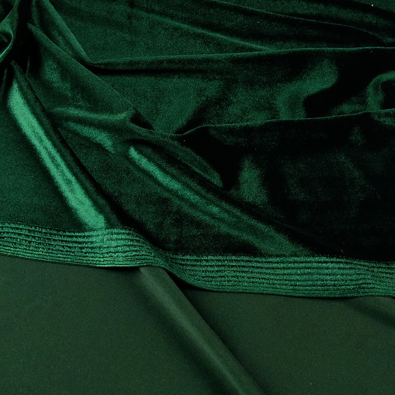 

New Arrival Fashion Velvet Stretch 8% Spandex Velour Fabric Velvet Stretch Cloth 170cm wide Sewing Apparel Dress Fabric 5yards