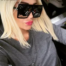 Ретро большое зеркало в рамке кошачий глаз солнцезащитные очки женские брендовые Дизайнерские Большие черные белые винтажные недорогие солнцезащитные очки женские uv400