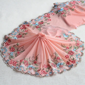 

2y/lot Exquisite Embroidered Lace Polyester Trim Lace Fabric Quality Lace Ribbon DIY Craft&Sewing Dress Clothing Accessor