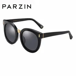 Бренд parzin поляризационные Для женщин солнцезащитные очки Классика Ретро Frame Цвета объектив щит против UV400 2018 новая мода высокое качество 9657