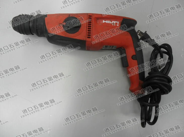 Используется HILTI TE2 xilide электрический молоток дрель промышленный многофункциональный электрический молоток 110 В и 220 В есть