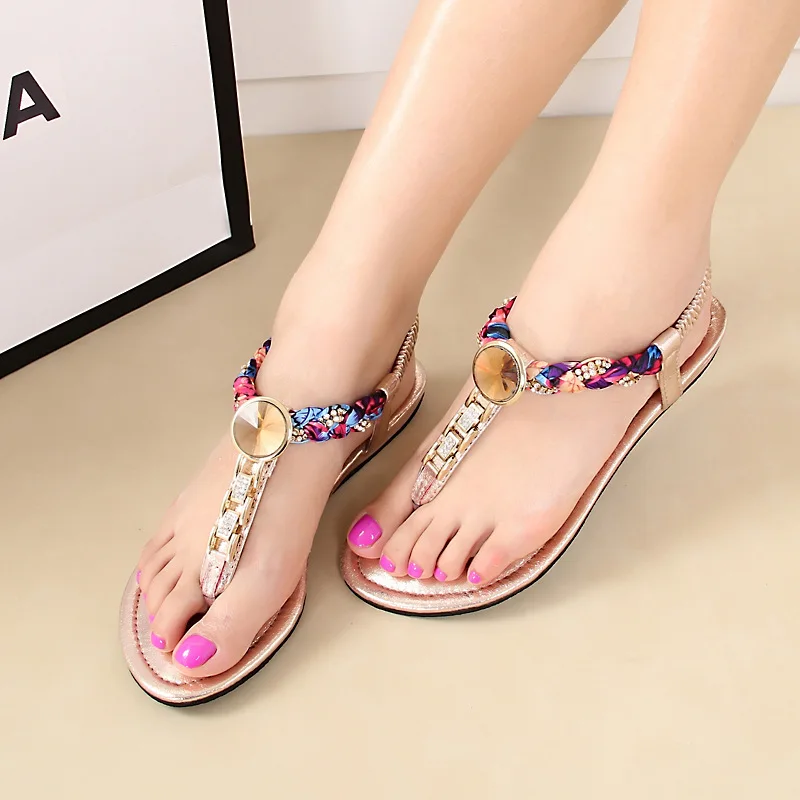 Bohemia Sandals Summer Shoes Woman 