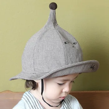 

Autumn Infrant Baby Hat Baby Wizard Cap Travel Korean Version Of the Sun Hat for Kids