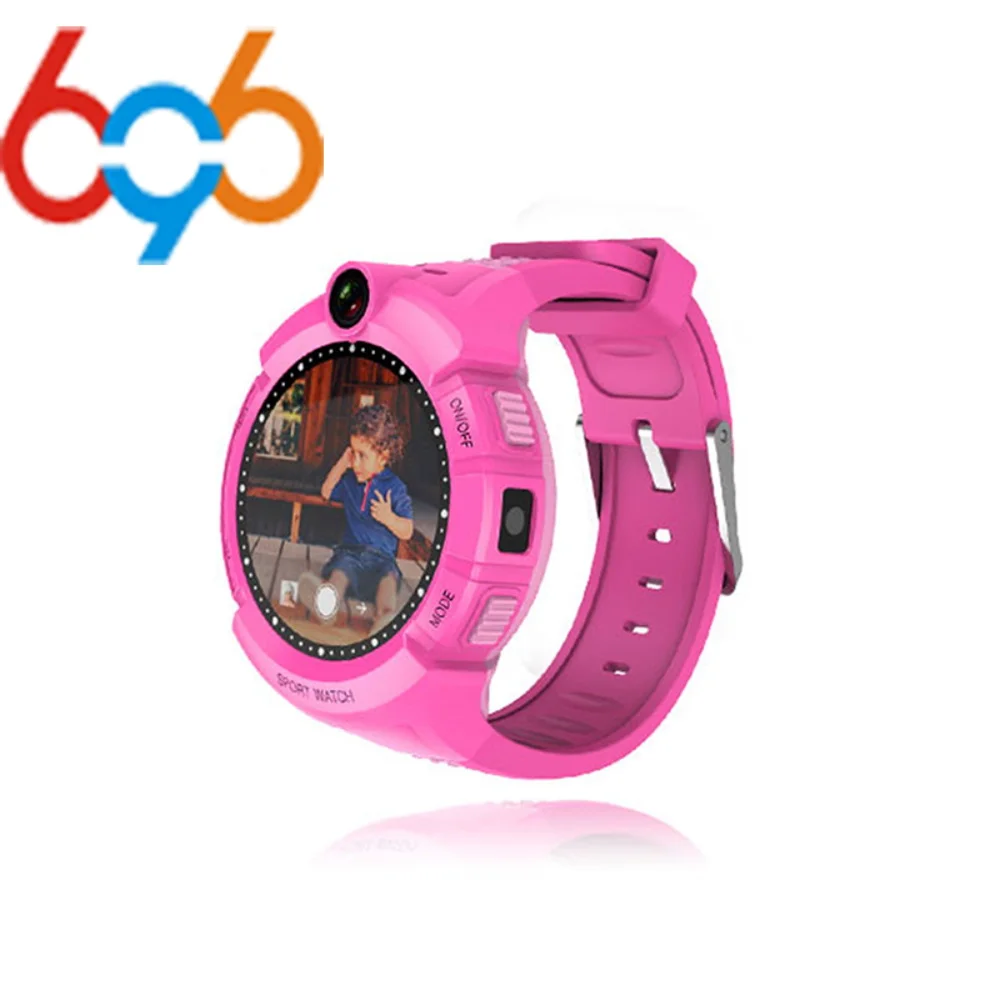 

696 Q610 GPS Tracker Children Smart Watch Waterproof Touch Round Screen SIM Card